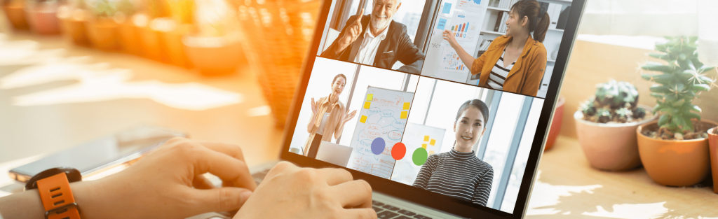 Online Logopädie am Laptop